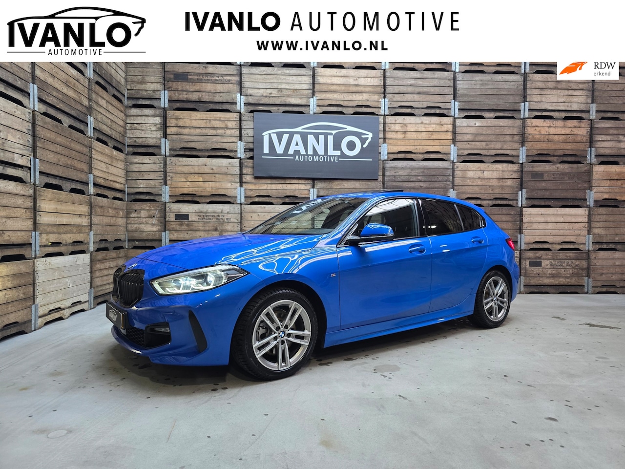 BMW 1-serie - 118i High Executive Edition M-Sport Pano Leder Navi Camera Carplay 17"LM - AutoWereld.nl
