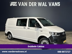 Volkswagen Transporter - 2.0 TDI 150pk L2H1 Dubbele Cabine Euro6 inrichting Airco | 5-Zits | Camera | Cruisecontrol