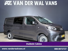Toyota ProAce Worker - 2.0 D-4D 145pk L3H1 Dubbele Cabine Euro6 Airco | 6-Zits | Navigatie | Apple Carplay | Crui