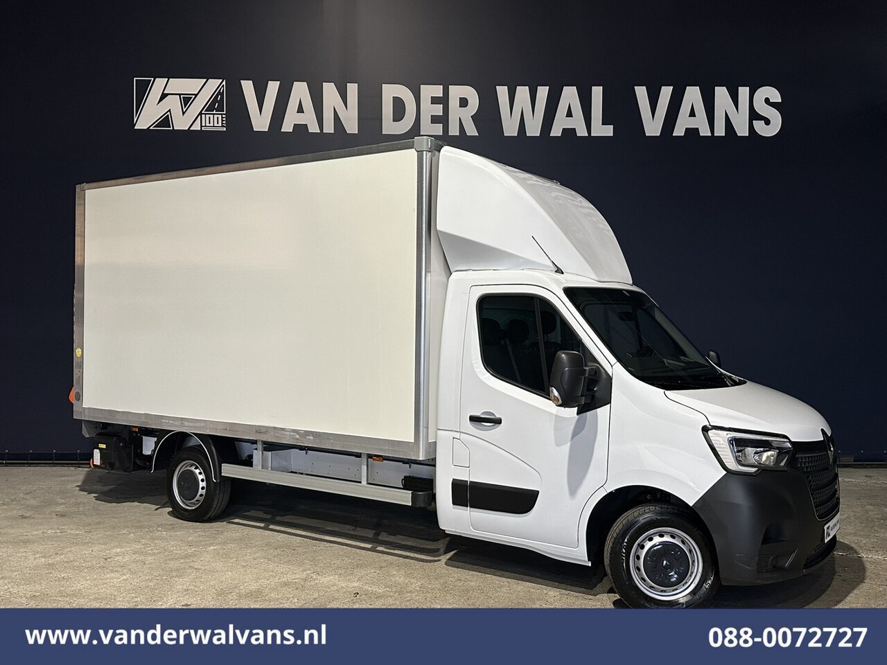 Renault Master - 2.3 dCi 146pk Bakwagen 222cm Hoog Laadklep Euro6 Airco | Camera | Navigatie | LED Cruiseco - AutoWereld.nl