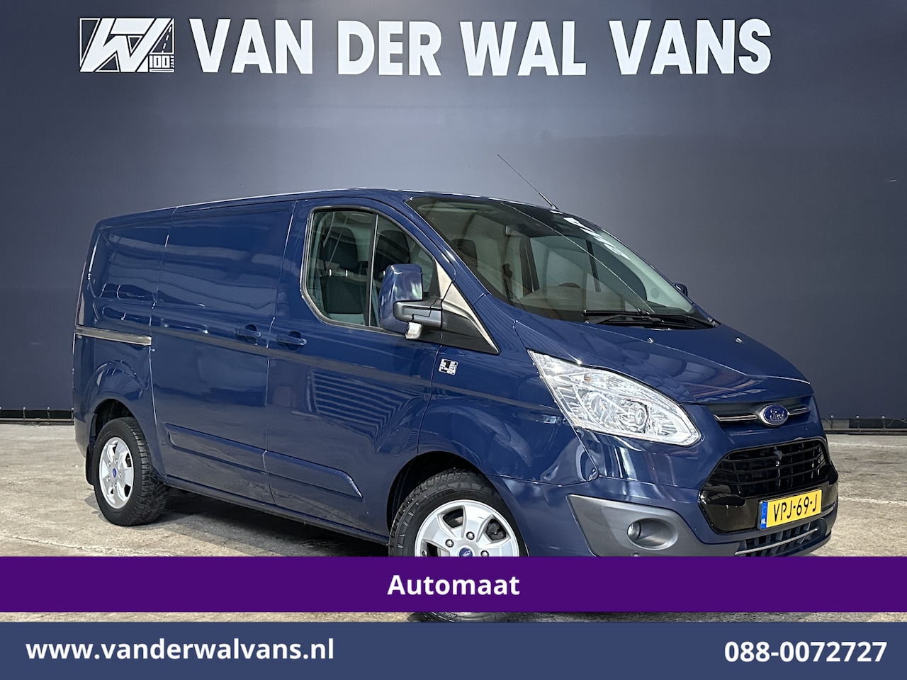 Ford Transit Custom - 2.0 TDCI 131pk Automaat L1H1 Euro6 Airco | Camera | Navigatie | Cruisecontrol 2x Zijdeur, - AutoWereld.nl