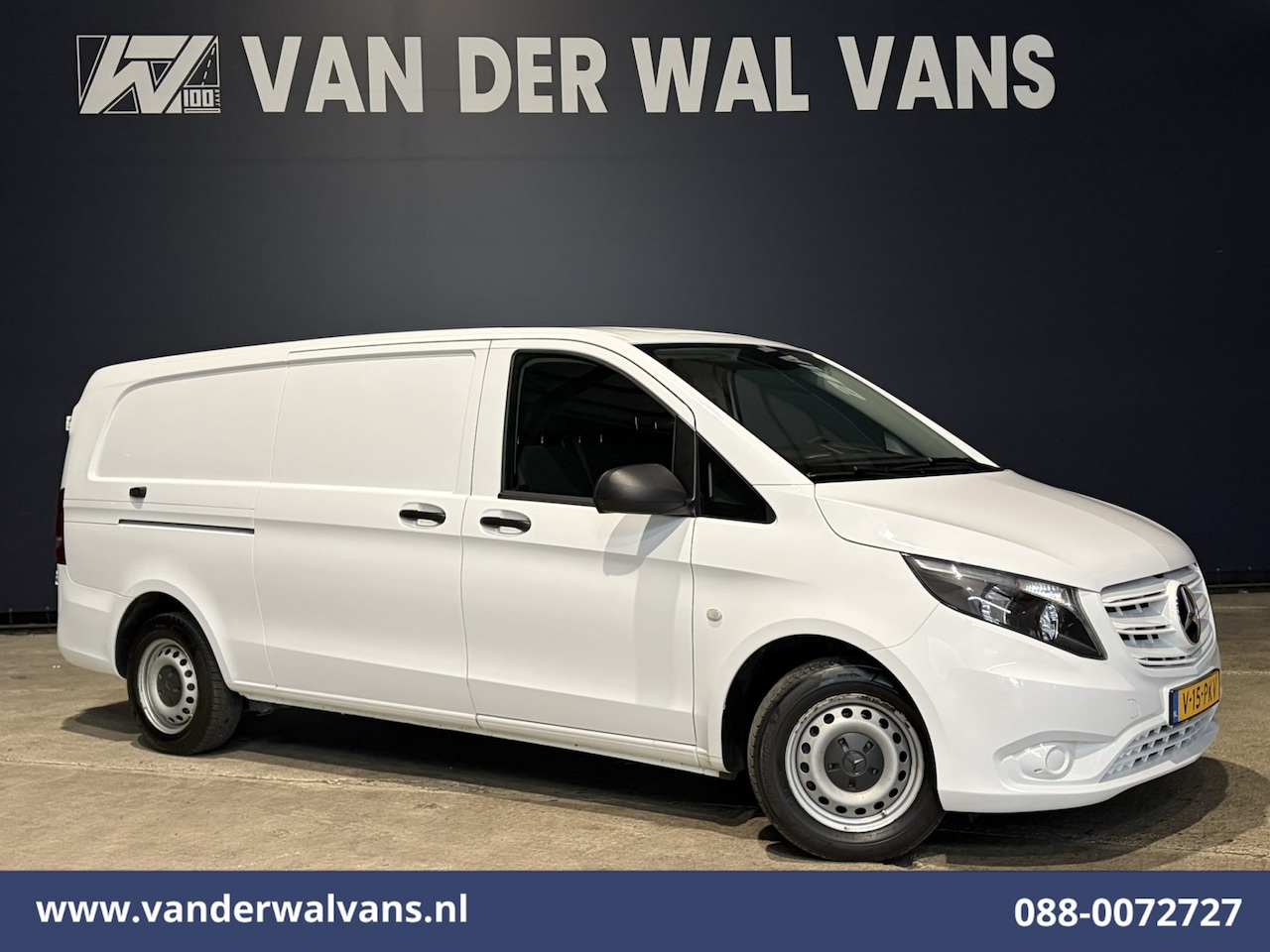 Mercedes-Benz Vito - 116 CDI 164pk L3H1 Euro6 Airco | Camera | Apple Carplay | Cruisecontrol | Bumper in de kle - AutoWereld.nl