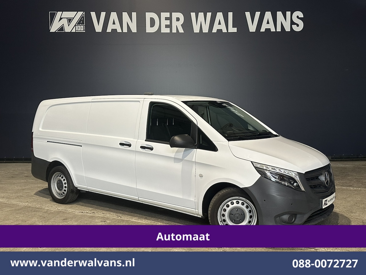 Mercedes-Benz Vito - 114CDI 136pk Automaat L3H1 Euro6 Airco | Camera | Navigatie | Apple Carplay | LED Cruiseco - AutoWereld.nl