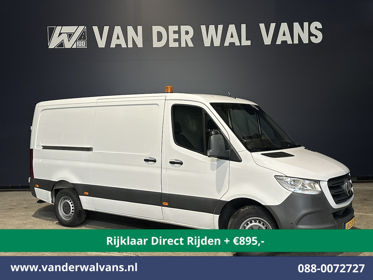 Mercedes-Benz Sprinter - 317 CDI 170pk Automaat 3500kg Trekhaak L2H1 Euro6 *Rijklaar Direct Rijden* Airco | Camera - AutoWereld.nl