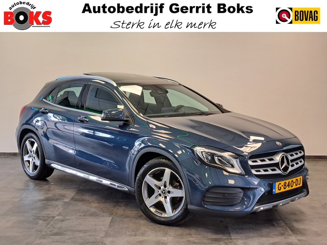 Mercedes-Benz GLA-Klasse - 180 Business Solution AMG Panoramadak Clima Cruise Navigatie camera 18"LM - AutoWereld.nl