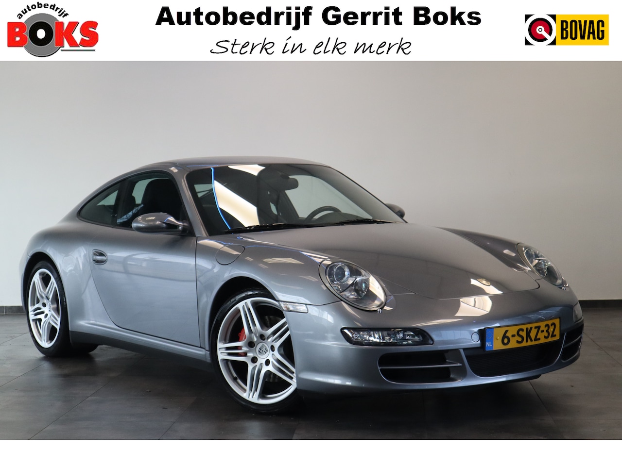 Porsche 911 - 3.8 Carrera 4S 355PK Navigatie 19LMV Volleder interieur met memorie Bose Installatie. - AutoWereld.nl