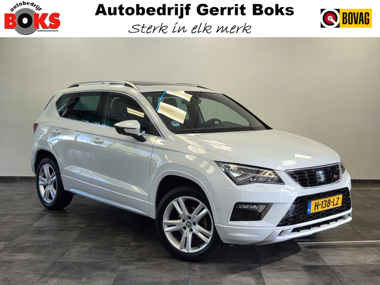 SEAT Ateca - 1.5 TSI FR Business Intense Panoramadak Trekhaak Elektrisch Leder interieur - AutoWereld.nl