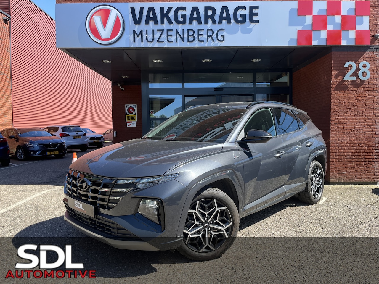 Hyundai Tucson - 1.6 T-GDI PHEV N Line 4WD // KEYLESS // LEDER-ALCANTARA // CAMERA +SENSOREN // NAVI+CARPLA - AutoWereld.nl