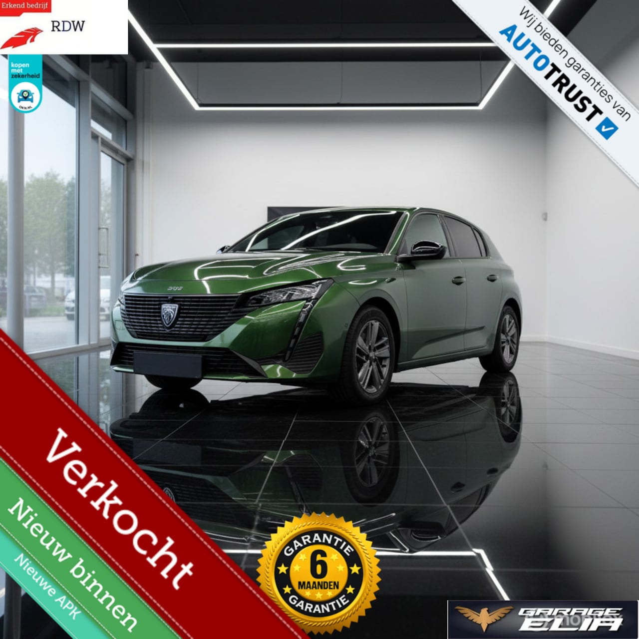 Peugeot 308 - Active Pack Business 1.2 Turbo 130pk| Garantie - AutoWereld.nl