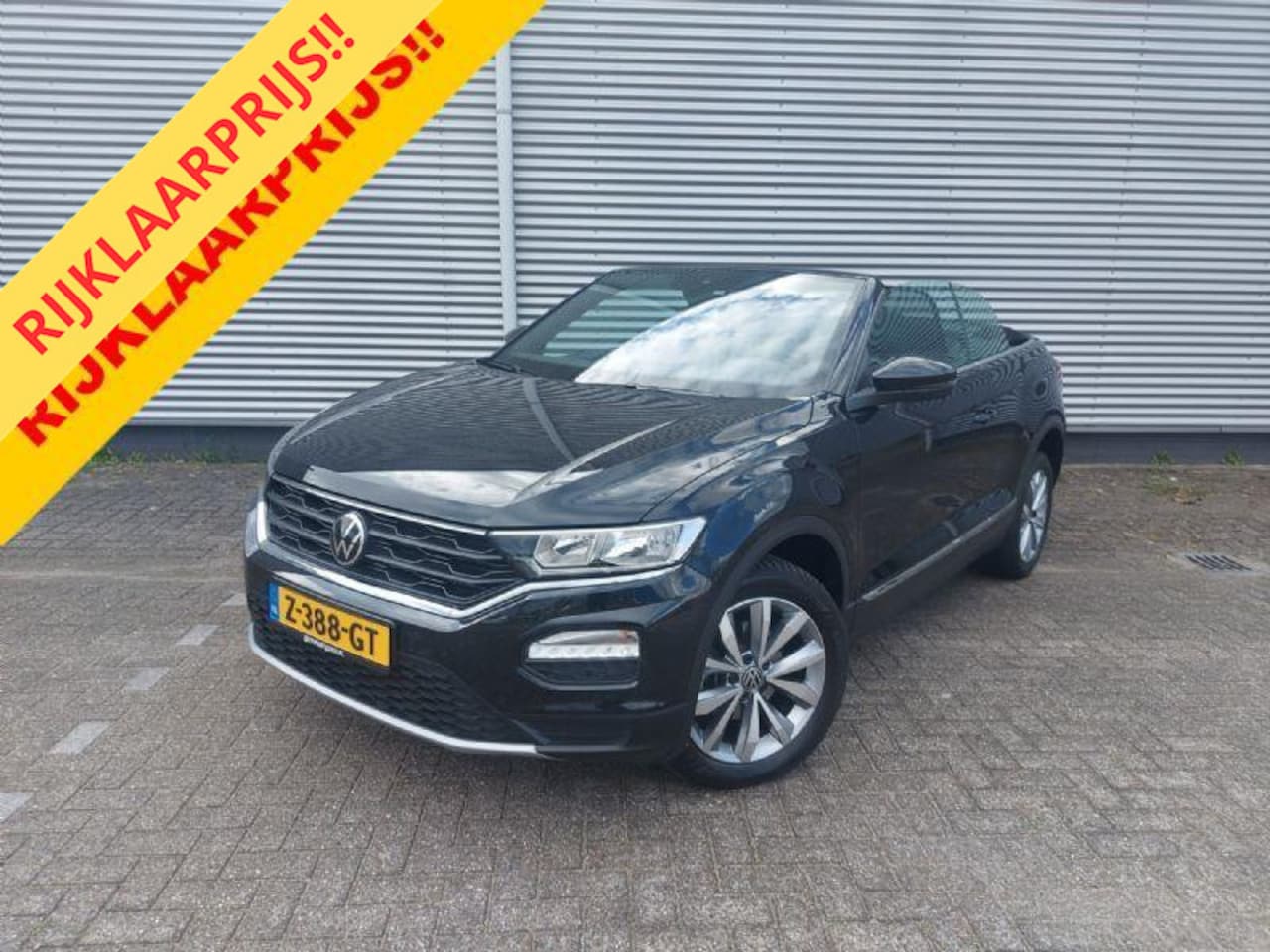 Volkswagen T-Roc Cabrio - 1.0 TSI Style Carplay/Audio/Navigatie, parkcontrol, adap.Cruise, windscherm,stoelverwarmin - AutoWereld.nl