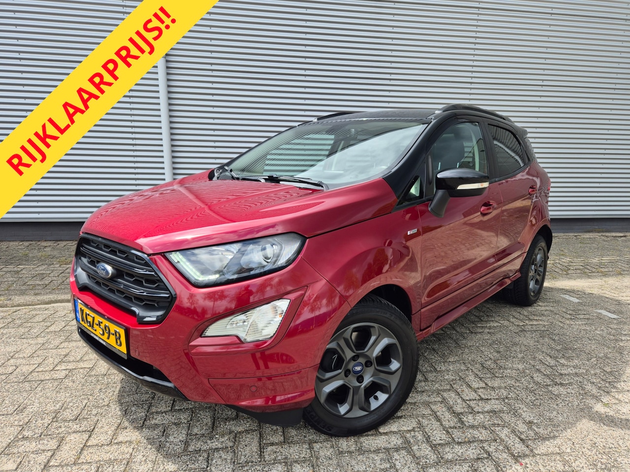 Ford EcoSport - 1.0 EcoBoost Titanium 1.0 EcoBoost Titanium,Automaat,Navigatie,stoel-stuur-voorruit verwarming,schuifdak - AutoWereld.nl