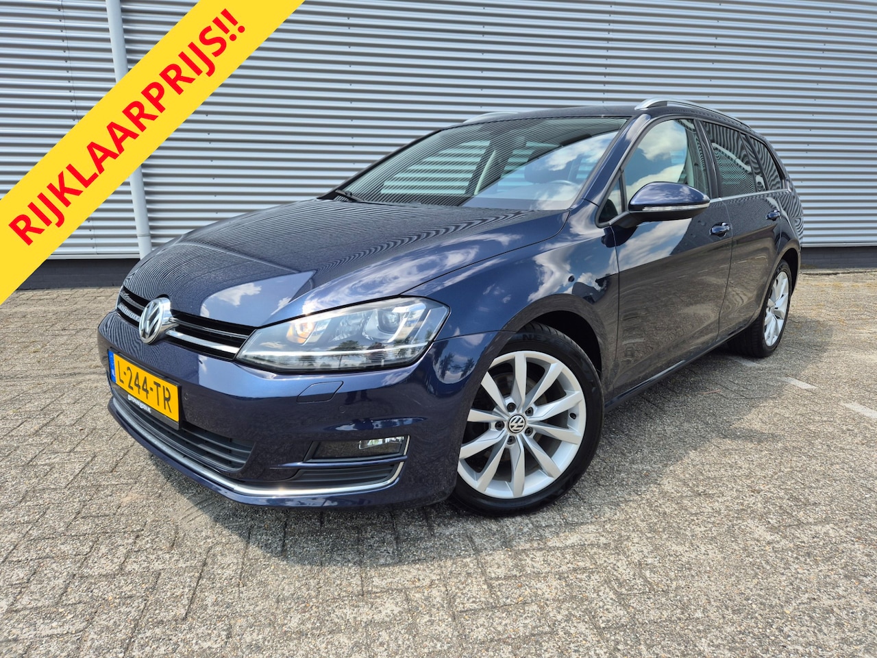 Volkswagen Golf Variant - 1.4 TSI Highline Automaat, airco,cruise,navigatie,Carplay,stoelverwarming,parkeersensoren, - AutoWereld.nl