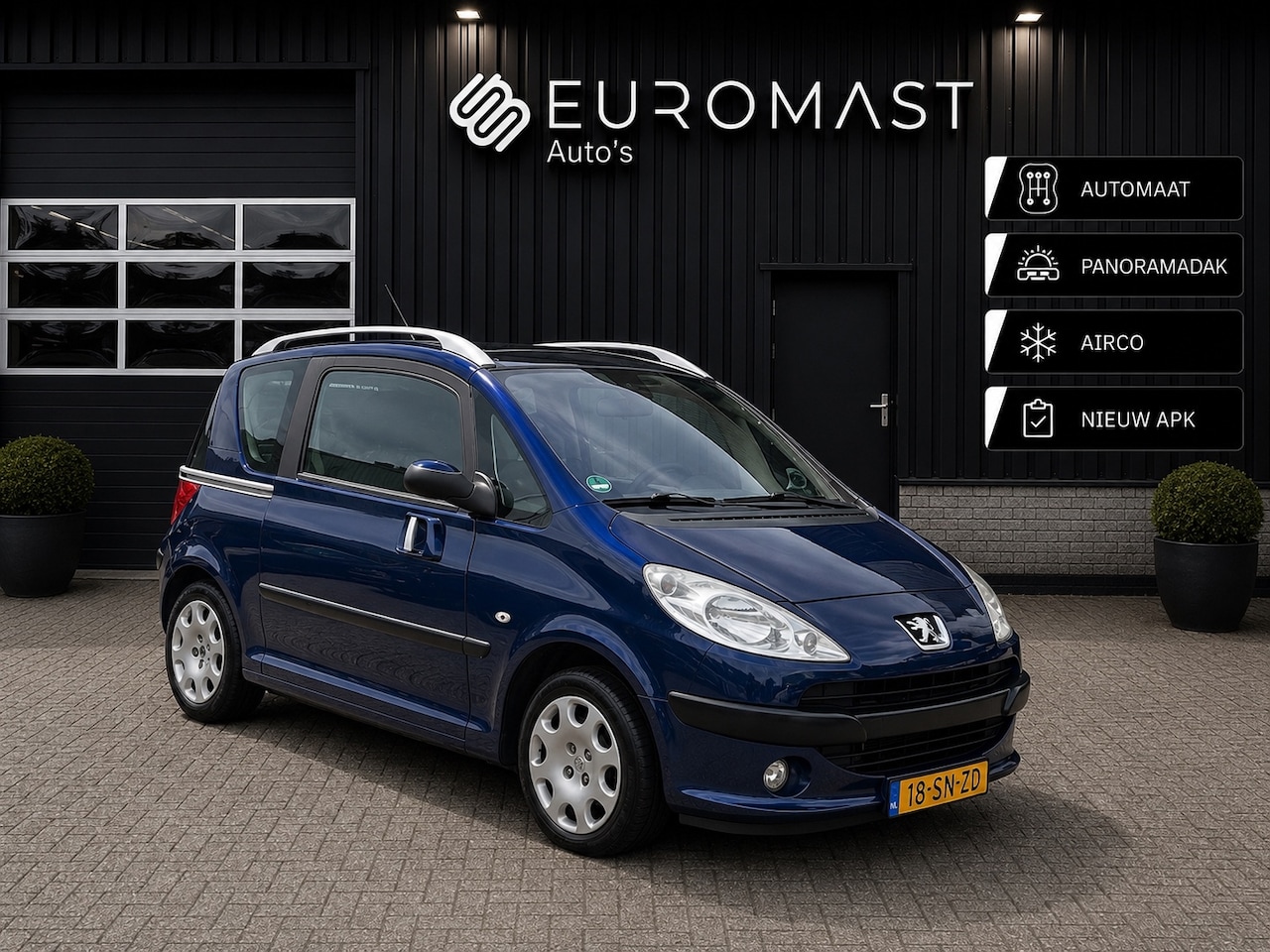 Peugeot 1007 - 1.6-16V Gentry Automaat | Nieuw apk | Airco | Navigatie - AutoWereld.nl