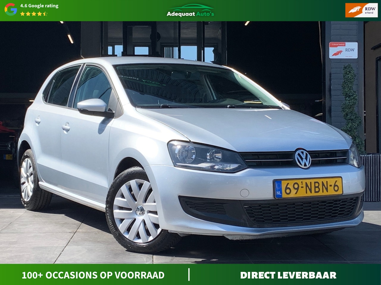 Volkswagen Polo - 1.4-16V Comfortline|DSG|Airco|NAP|Cruise|APK - AutoWereld.nl
