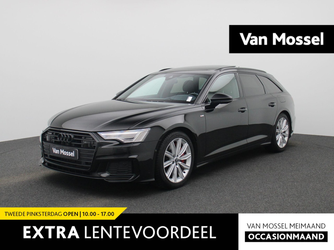 Audi A6 Avant - 55 TFSIe QUATTRO COMP. AUT. S-LINE | PANORDAMADAK | HUD | LEDER | CAMERA - AutoWereld.nl