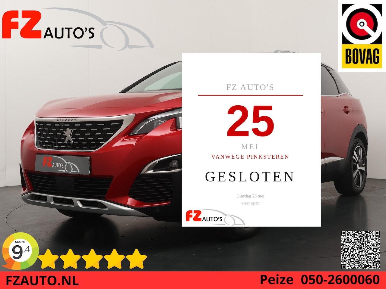 Peugeot 3008 - 1.6 e-THP GT Line Automaat - Schuifdak - Navigatie - Trekhaak - LED koplampen - AutoWereld.nl