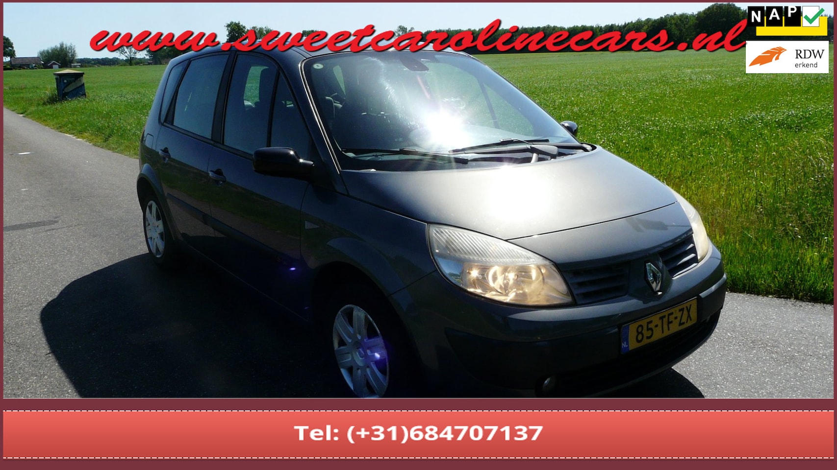 Renault Scénic - 1.6-16V Expression Luxe 1.6-16V Expression Luxe,Airco,Elec.pakket,Cruise,Navi! - AutoWereld.nl