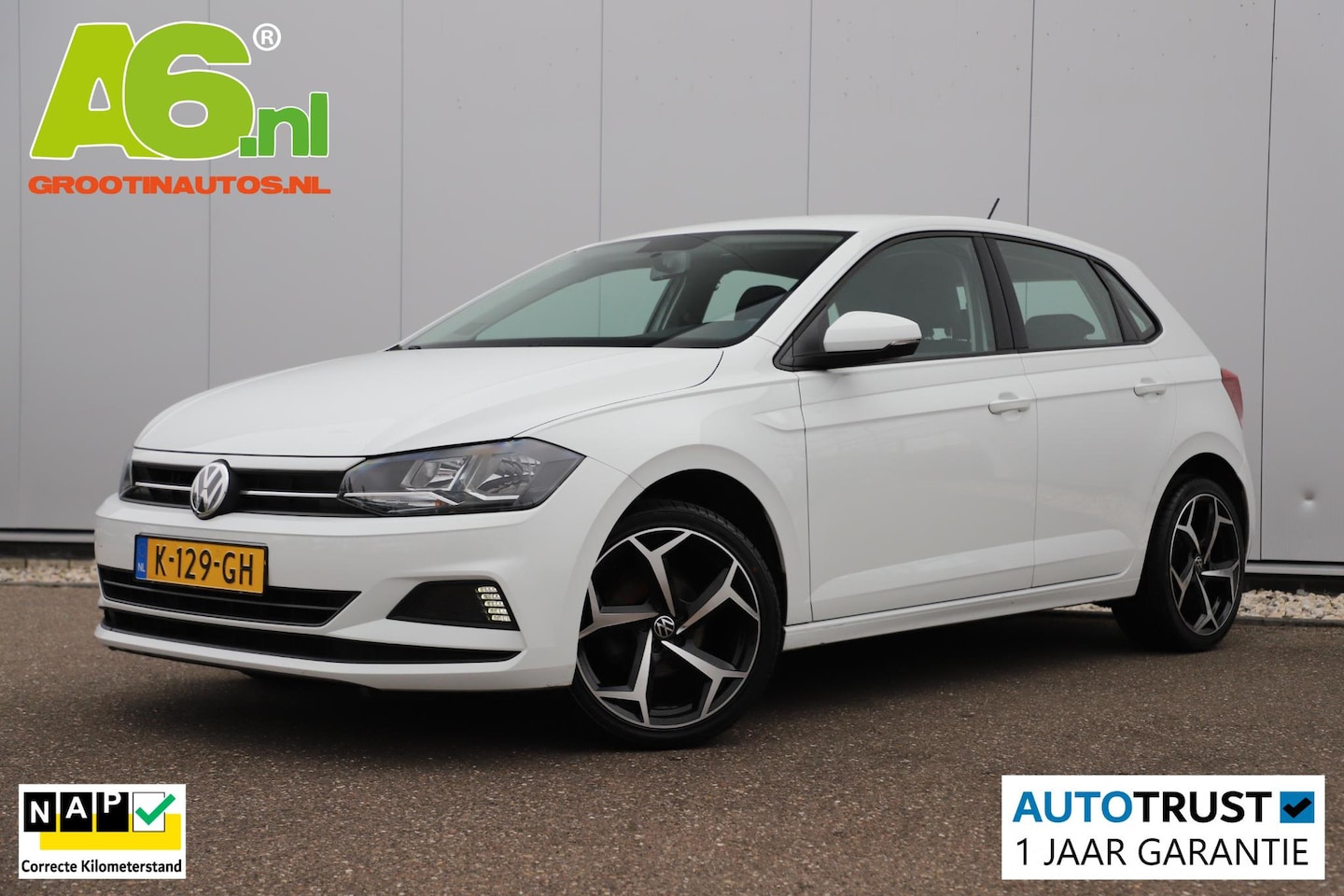 Volkswagen Polo - 1.0 TSI Highline 95PK Navigatie Carplay Android 17 inch R-Line Look Velgen Airco Adaptive - AutoWereld.nl