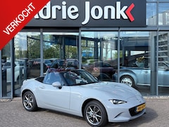 Mazda MX-5 - 1.5 SkyActiv-G 132 Exclusive-Line Bijna NIEUW | SLECHTS 2724km | *6 JAAR GARANTIE | LEDER