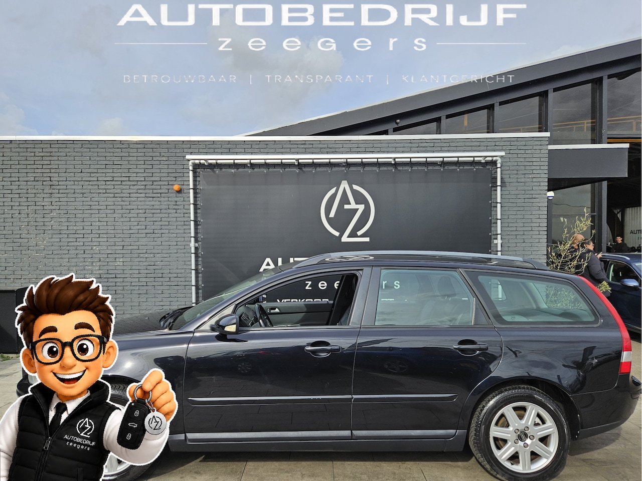 Volvo V50 - 2.4 Edition II 5-cilinder *AC*Heatseat*Full Leather*CC* - AutoWereld.nl