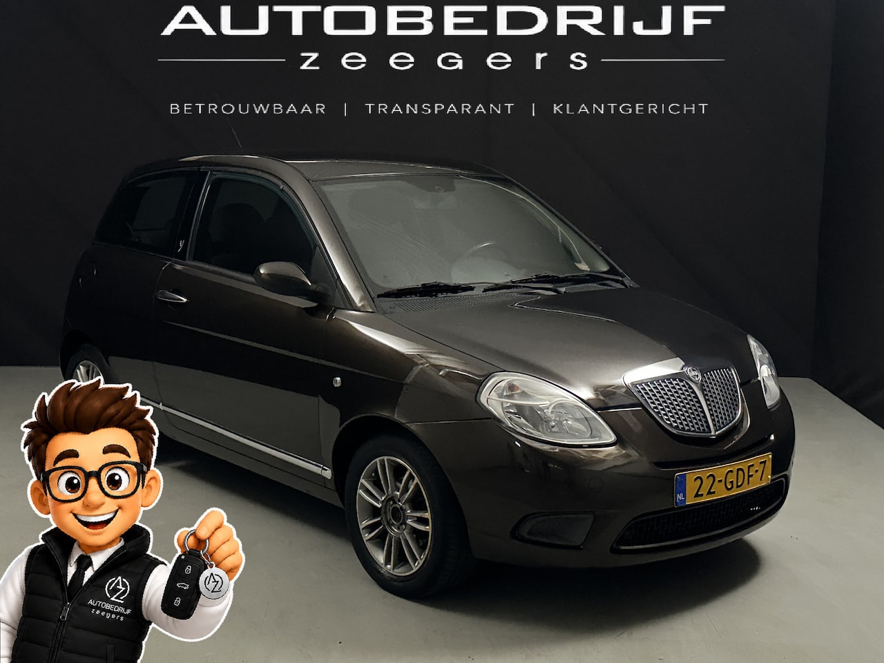 Lancia Y(psilon) - Ypsilon 1.4 Oro AIRCO* - AutoWereld.nl