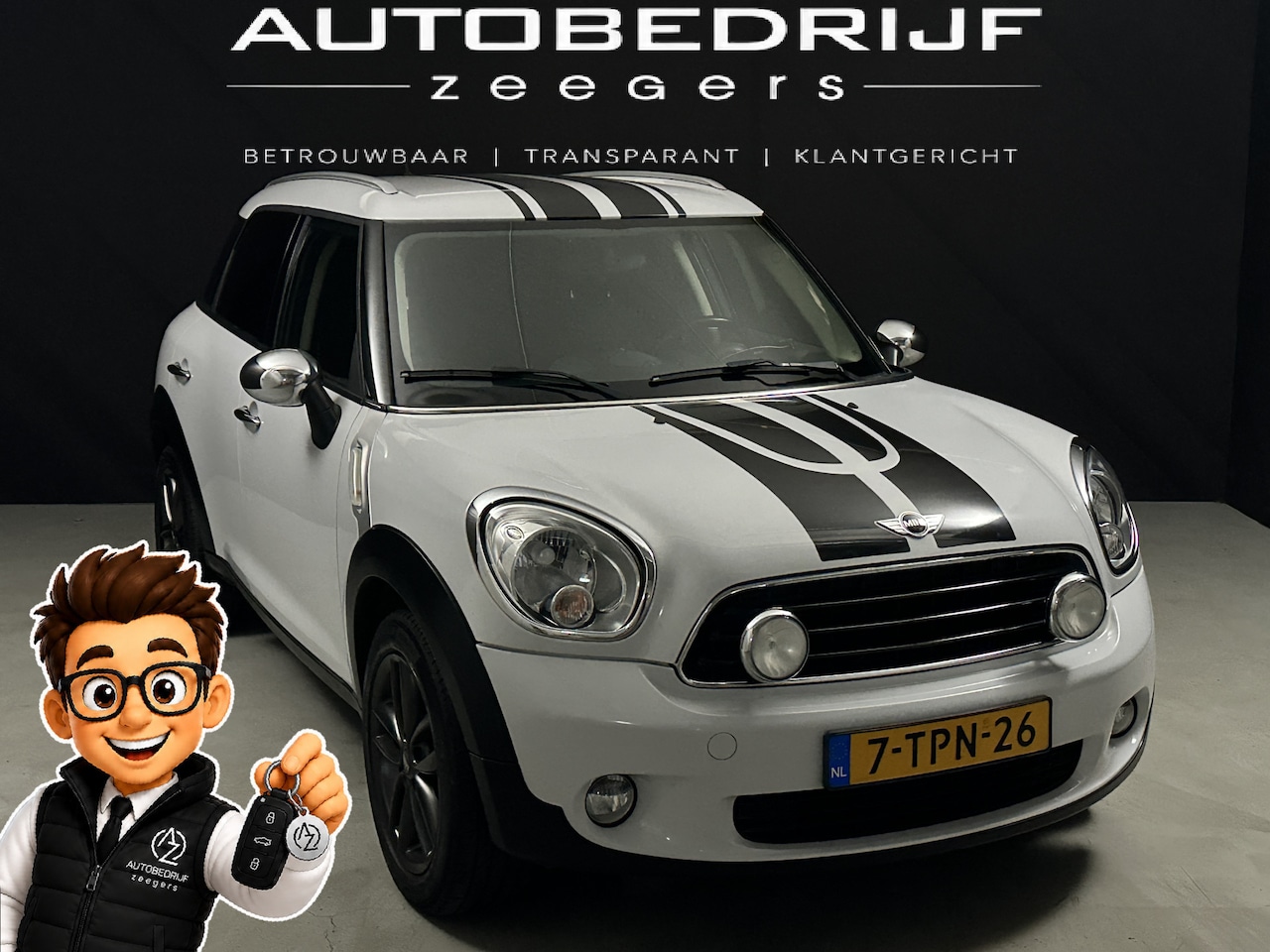 MINI Countryman - Mini 1.6 One Pepper *Heatseat*AC*Well-Kept* - AutoWereld.nl