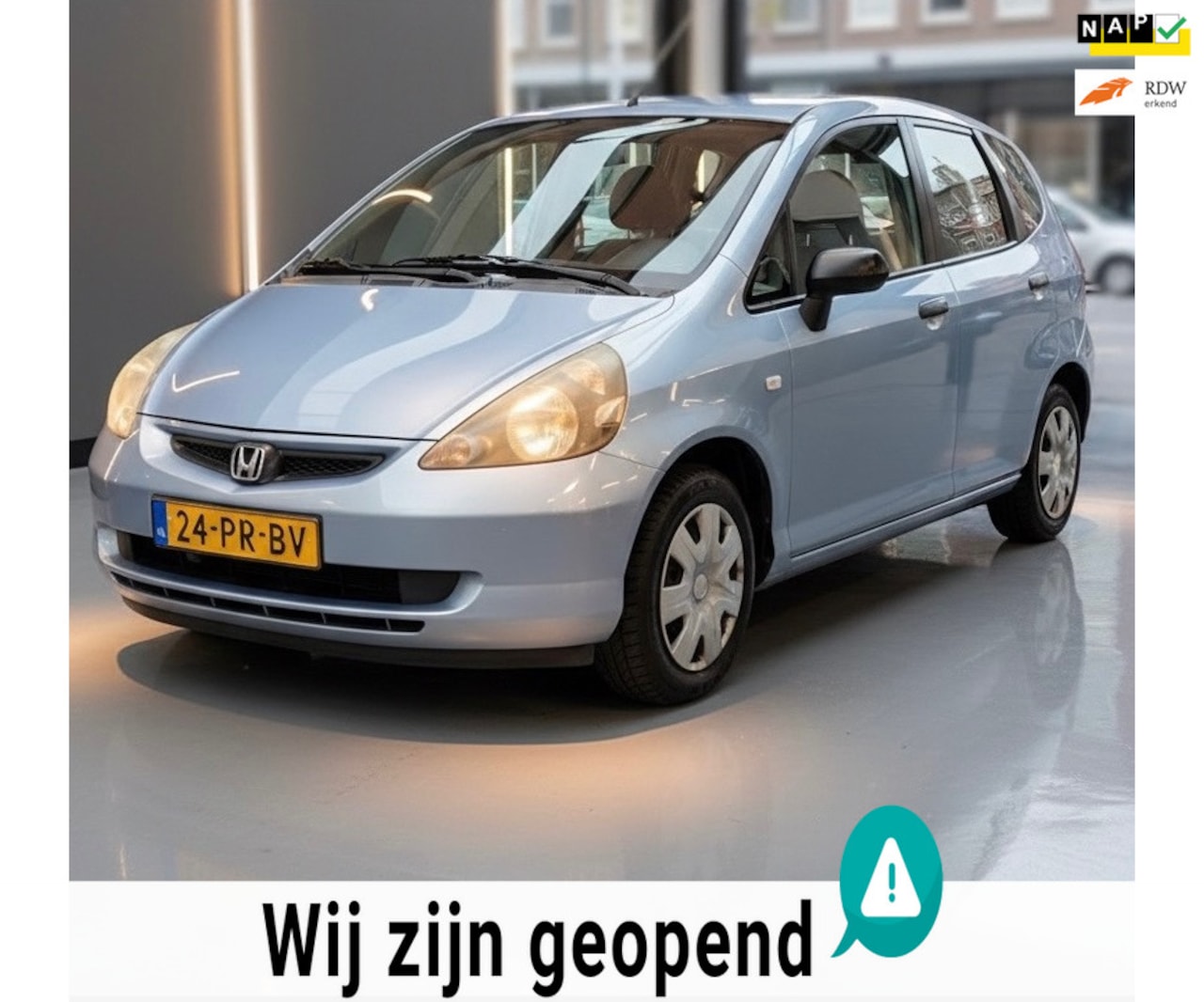 Honda Jazz - 1.2 Sport-airco-elek ramen-1 jaar apk - AutoWereld.nl