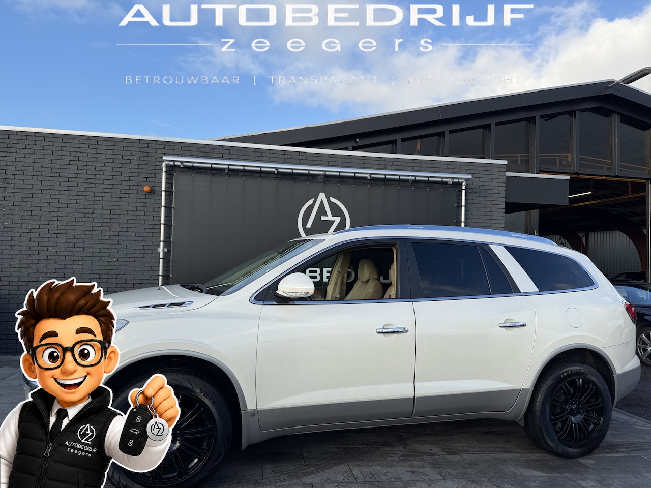 Buick Enclave - 3.7 V6 *7Persoons* Automaat*Sport*leder*trehaak 7 Persoons - AutoWereld.nl