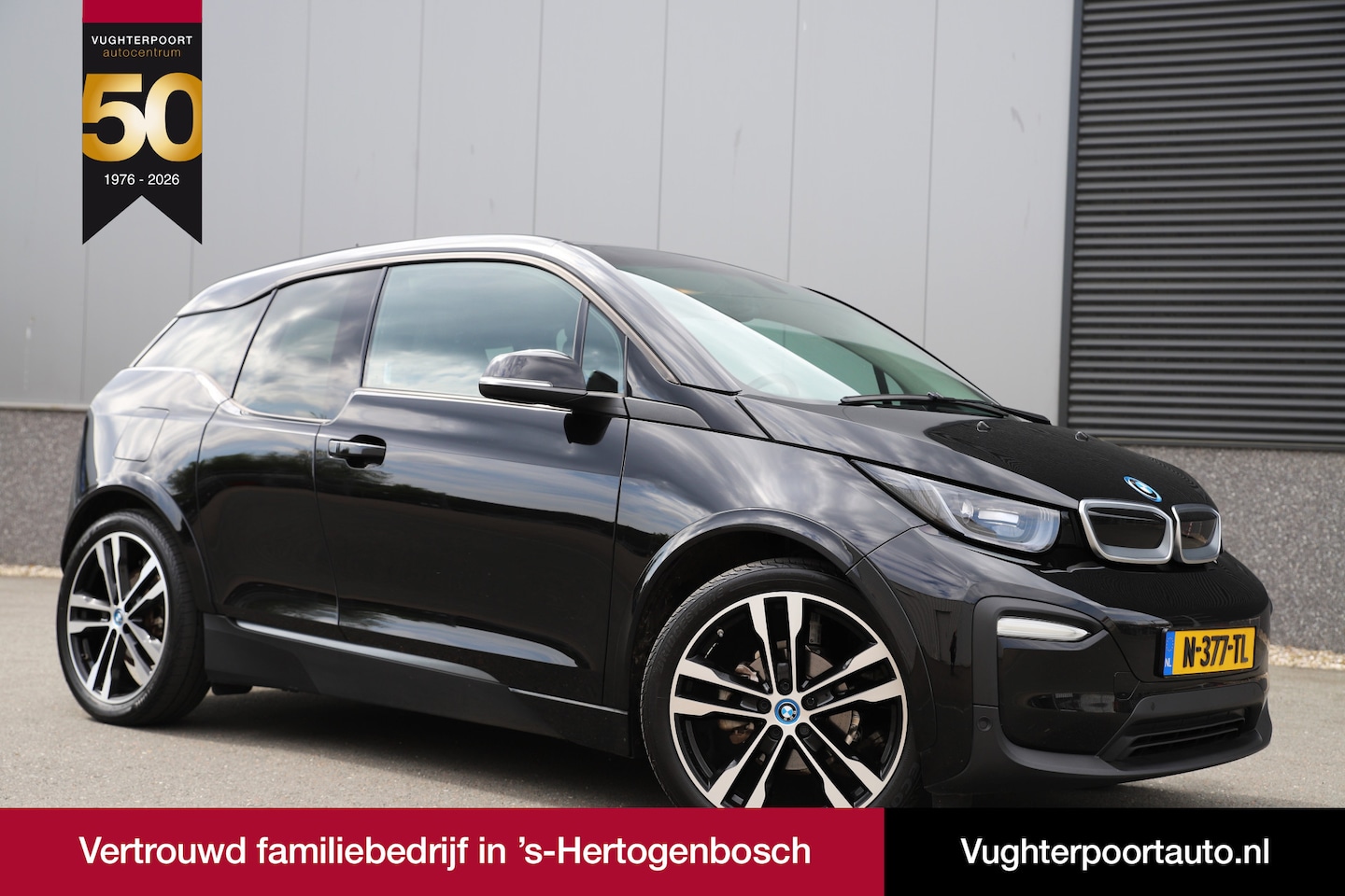 BMW i3 - Executive 120 Ah 42kWh*Dark Shadow*/Leder/W-Pomp/1e eig./Camera/3-fase/20" - AutoWereld.nl