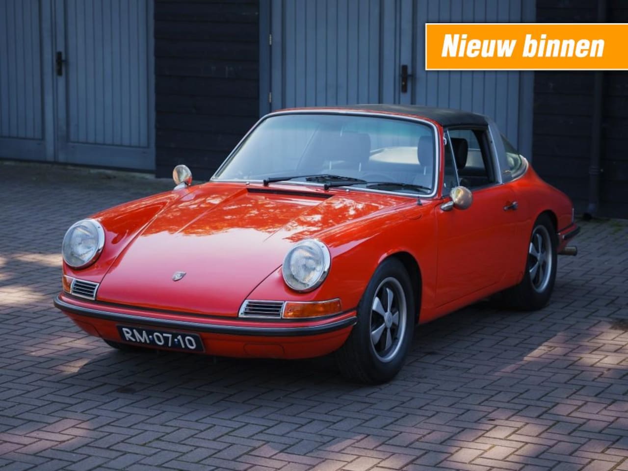 Porsche 911 Targa - Targa - Blutorange – Matching Numbers - AutoWereld.nl