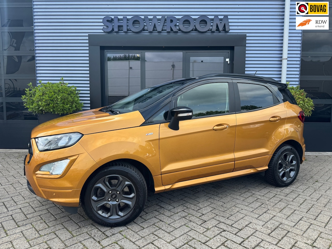 Ford EcoSport - 1.0 EcoBoost ST-Line Automaat Black Cruisecontrol|Applecarplay|Navi - AutoWereld.nl