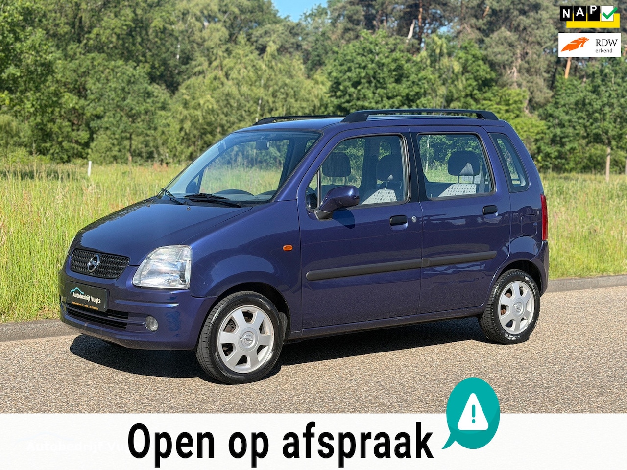 Opel Agila - 1.2-16V Elegance *Elektr. ramen*Centr. vergrend* - AutoWereld.nl
