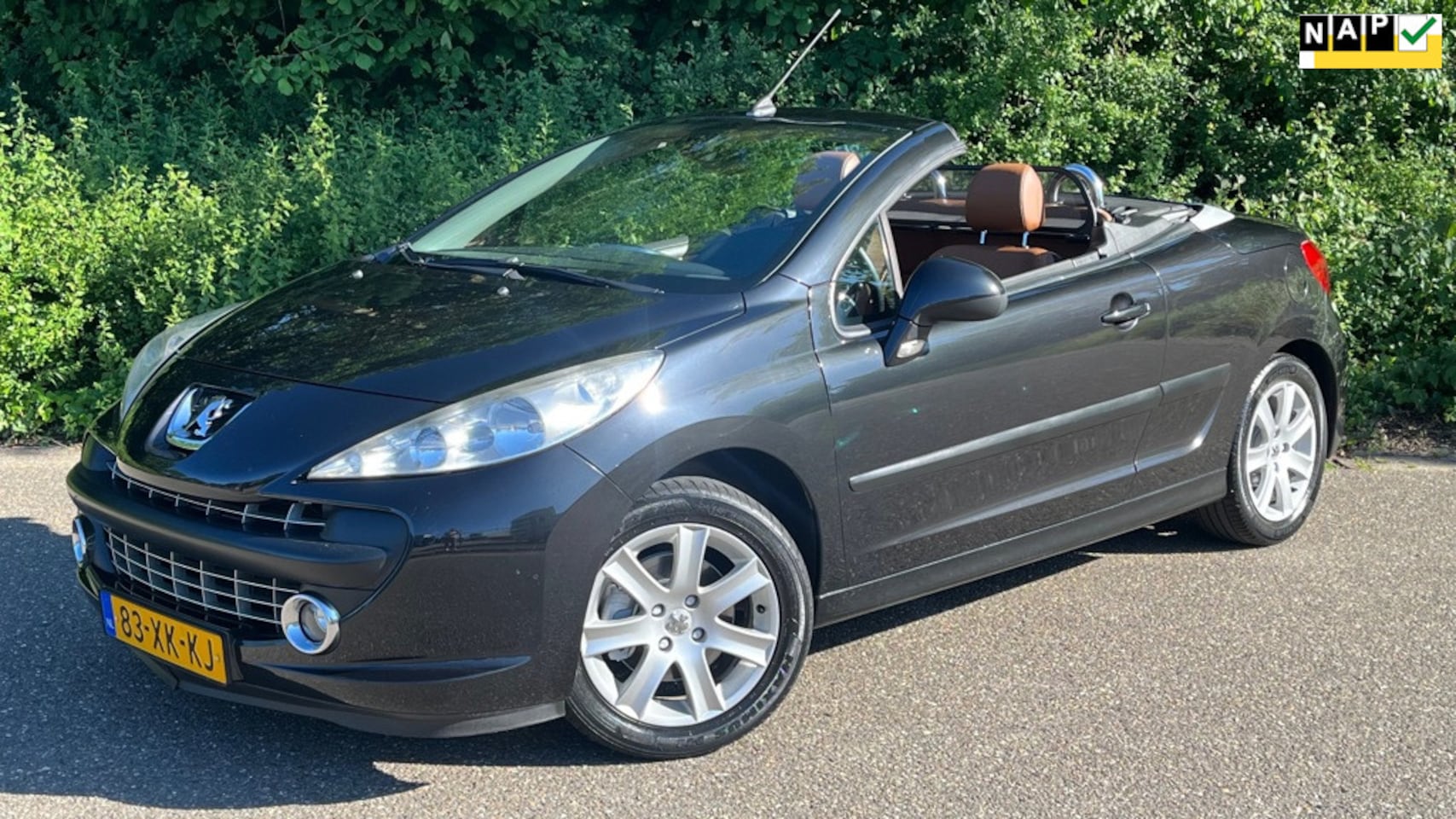 Peugeot 207 CC - 1.6 VTi Première l Camel Leder l Airco l - AutoWereld.nl