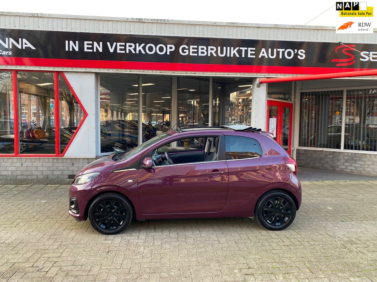 Peugeot 108 - 1.0 e-VTi - TOP - Cabriolet - Cabrio - Inr Mog - AutoWereld.nl