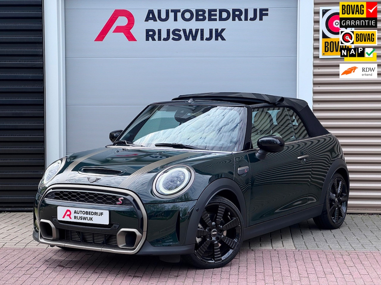 MINI Cabrio - Mini 2.0 Cooper S Resolute Edition H&K/HuD/Camera - AutoWereld.nl