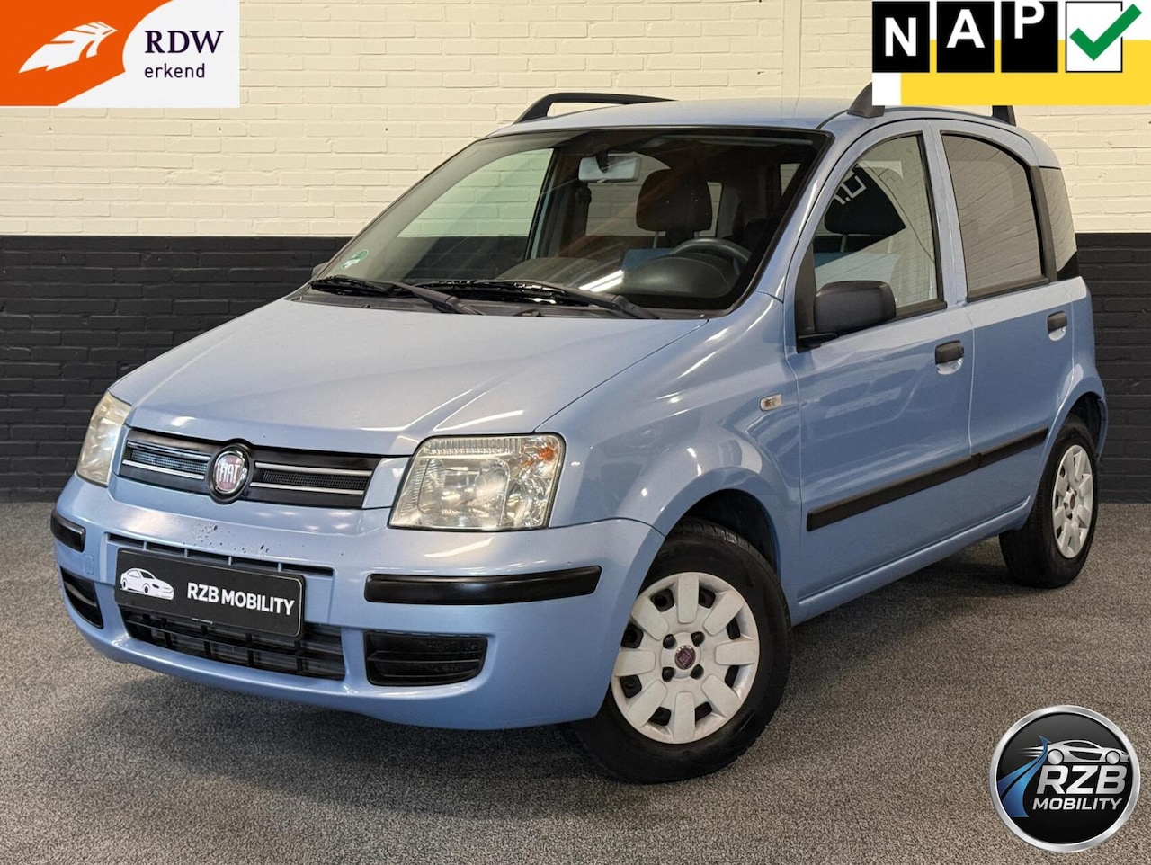 Fiat Panda - 1.2 Dynamic Airco Nieuwe APK NAP Zuinig ORG NL - AutoWereld.nl