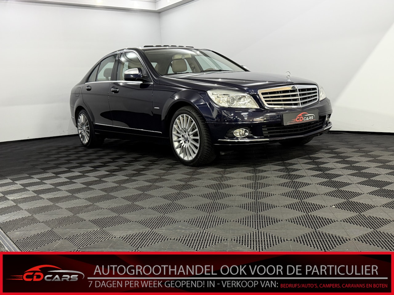 Mercedes-Benz C-klasse - 280 Elegance Panoramadak, Harman/Kardon, Leder, Stoelverwarming, Navi, Cruise control, Cli - AutoWereld.nl