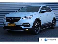 Opel Grandland X - 1.2 TURBO 130PK ULTIMATE AUTOMAAT NAVI / LEDER / CLIMA / FULL-LED / AGR / PDC / 18" LMV /