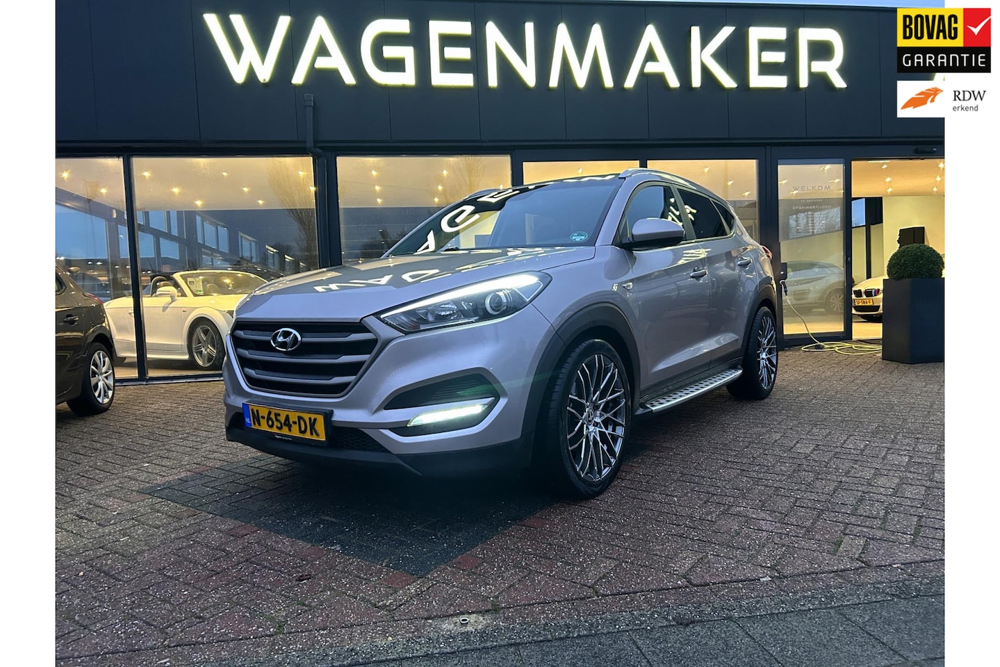 Hyundai Tucson - 1.6 T-GDi Premium Clima|Cruise|NAVI|CAMERA - AutoWereld.nl