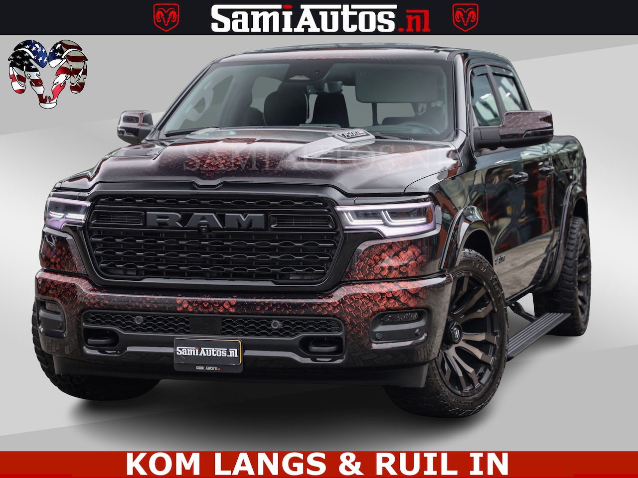 Dodge Ram Pick Up - COBRA EDITION | All-In Prijs | Limited Night High Output 540HP 706Nm | Massage + Full Opti - AutoWereld.nl