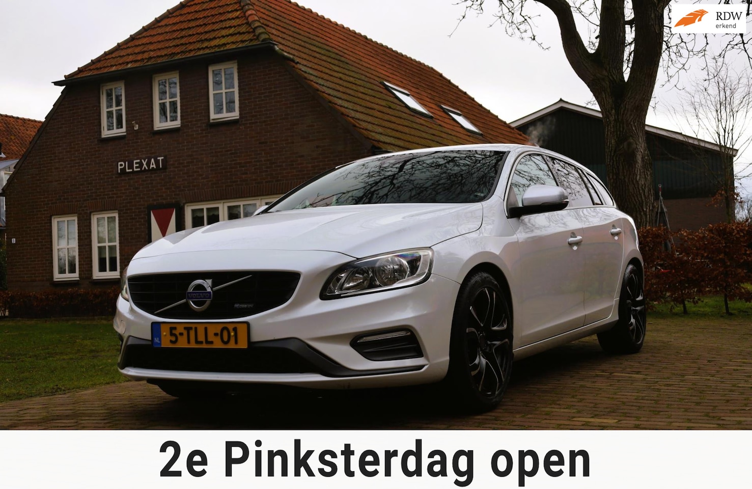 Volvo V60 - 1.6 T3 R-Design Aut. | Origineel NL | Slechts 95.000KM | Sportpakket | Historie | Navigati - AutoWereld.nl