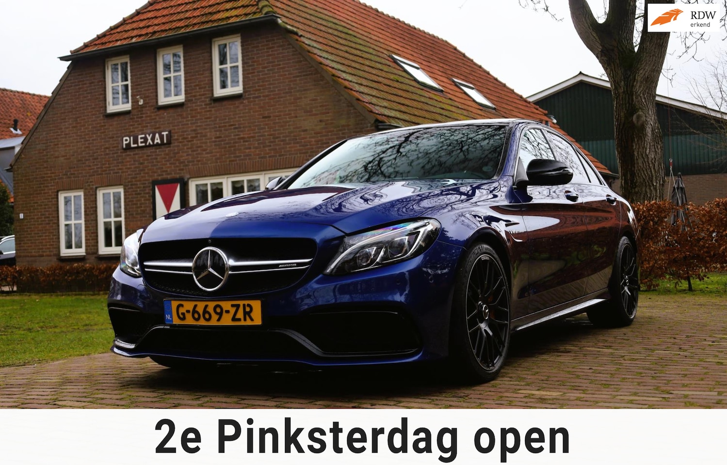 Mercedes-Benz C-klasse - AMG 63 S Aut. | Keramische Remmerij | Panorama | Dealeronderhouden | Carbon-Pakket | Brill - AutoWereld.nl