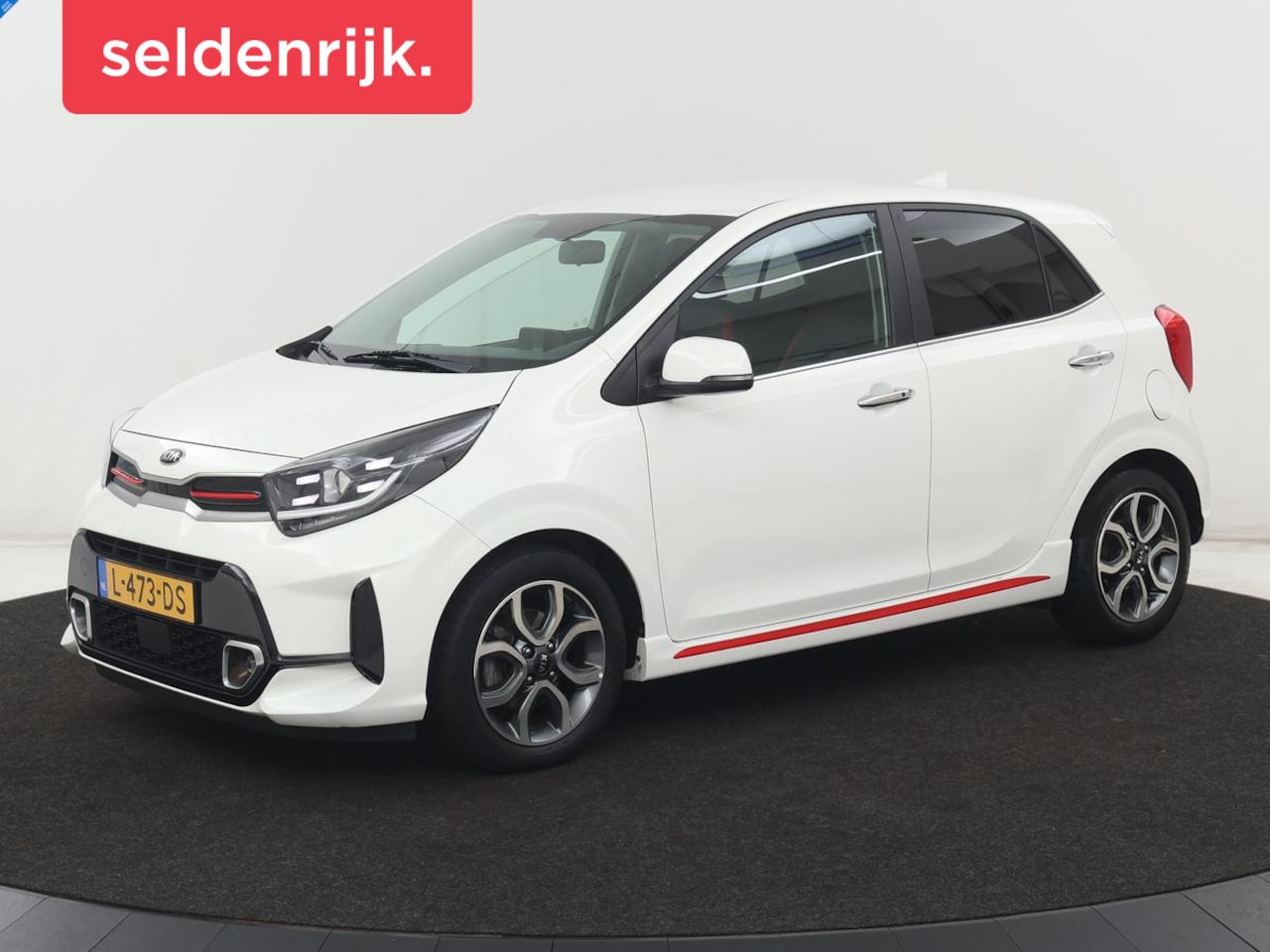 Kia Picanto - 1.0 DPi GT-Line | Leder | Carplay | Camera | Navigatie | Cruise control | Climate control - AutoWereld.nl