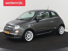 Fiat 500 - 0.9 TwinAir Lounge | Panoramadak | Leder | Bi-Xenon | Climate control | Parkeerhulp | 16''