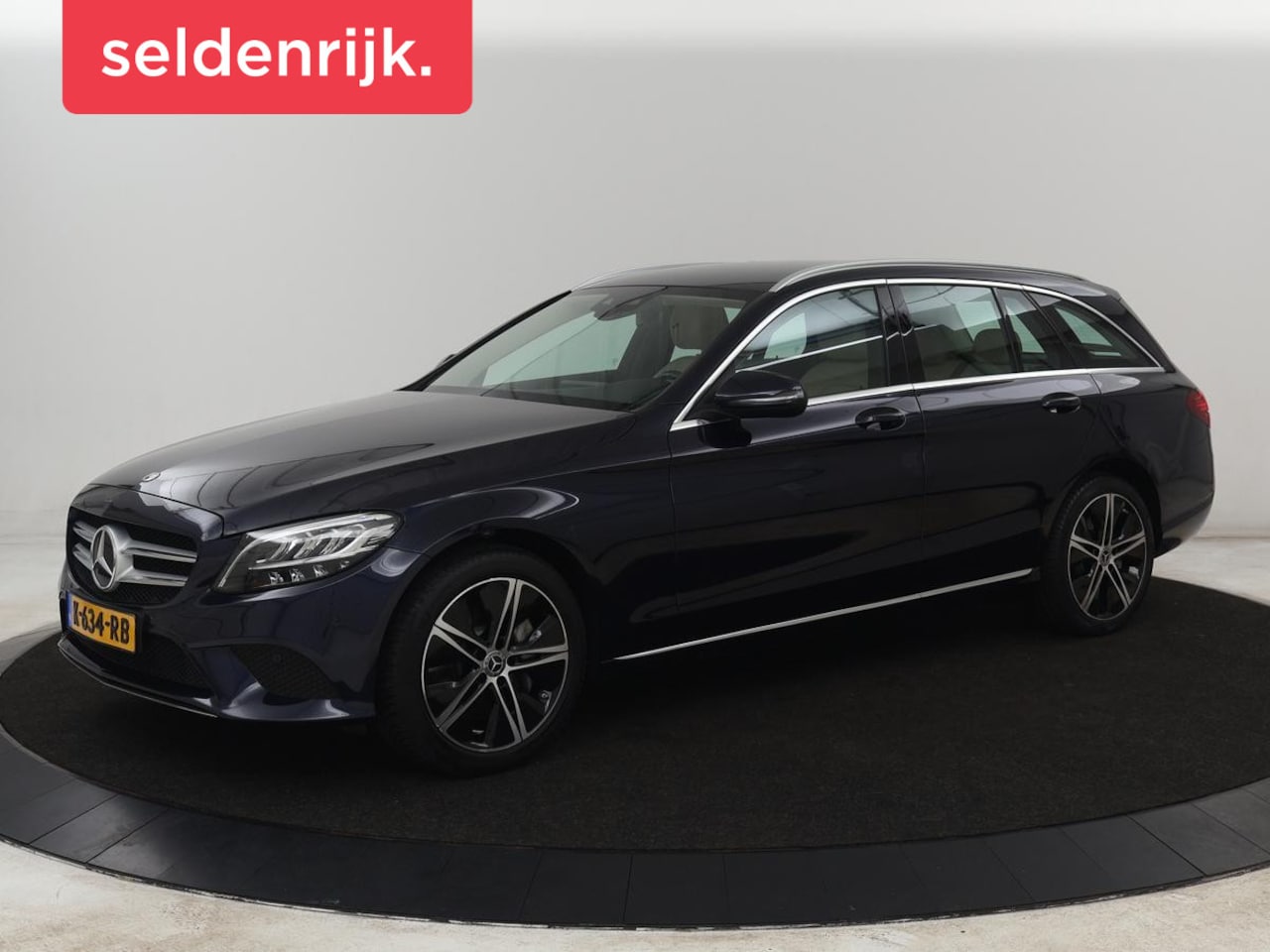 Mercedes-Benz C-klasse - 300e Business Solution Luxury | SOH 95% | Leder | Stoelverwarming | Camera | Digital Cockp - AutoWereld.nl