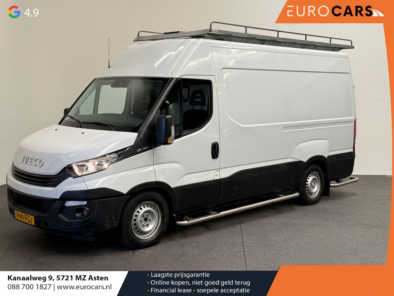 Iveco Daily - 35S14 140pk L2H2/L3H2 3500kg Trekhaak Airco Cruise - AutoWereld.nl