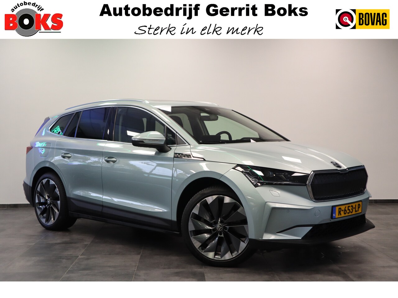 Skoda Enyaq iV - 80 First Edition High Panoramadak HUD VCP Navi Clima Cruise Camera 21"LM - AutoWereld.nl