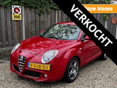 Alfa Romeo MiTo - 0.9 T. AIR ESCLUSIVO bruin leer, ecc, cruise control, navi