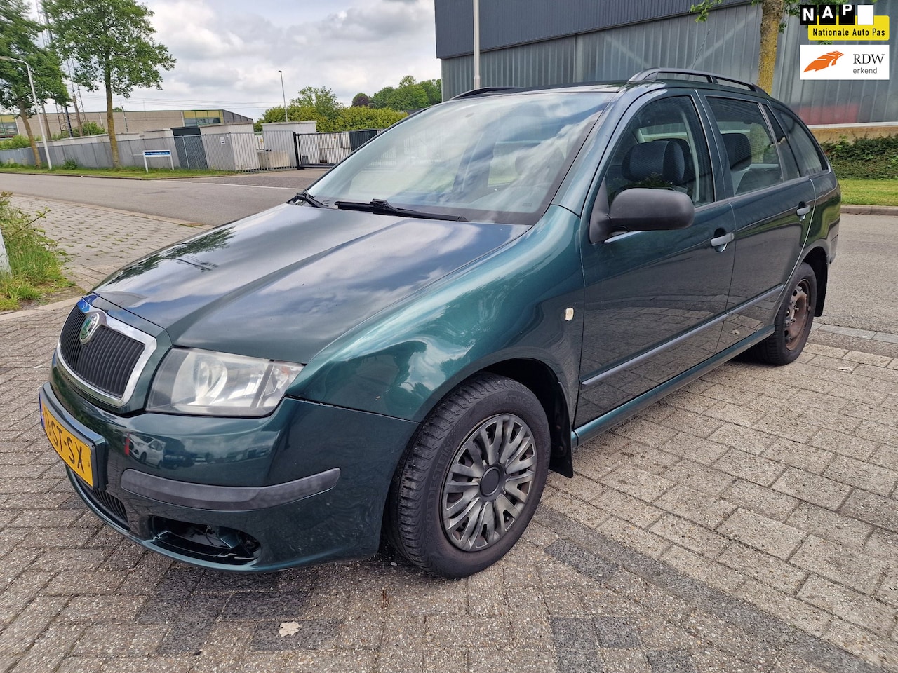 Skoda Fabia Combi - 1.4-16V Equipe 1.4-16V Equipe, Apk, Nap, Goed rijdend, Inruil mogelijk. - AutoWereld.nl