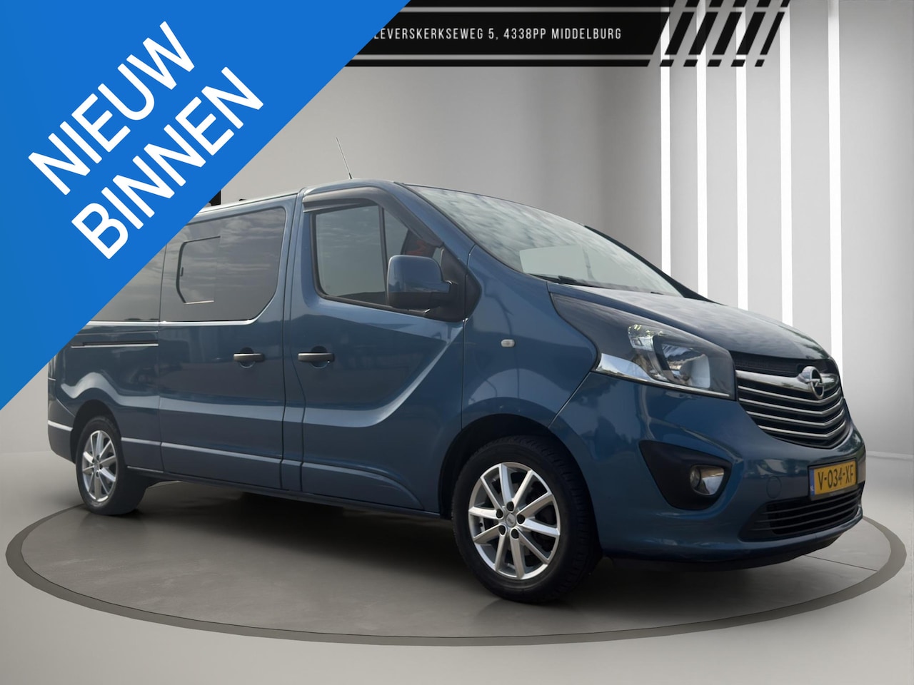 Opel Vivaro - 1.6 CDTI L2H1 DC Sport Dubbele Cabine Leer - AutoWereld.nl
